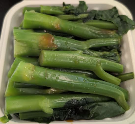 Chinese Broccoli with oyster sauce 蚝皇芥兰